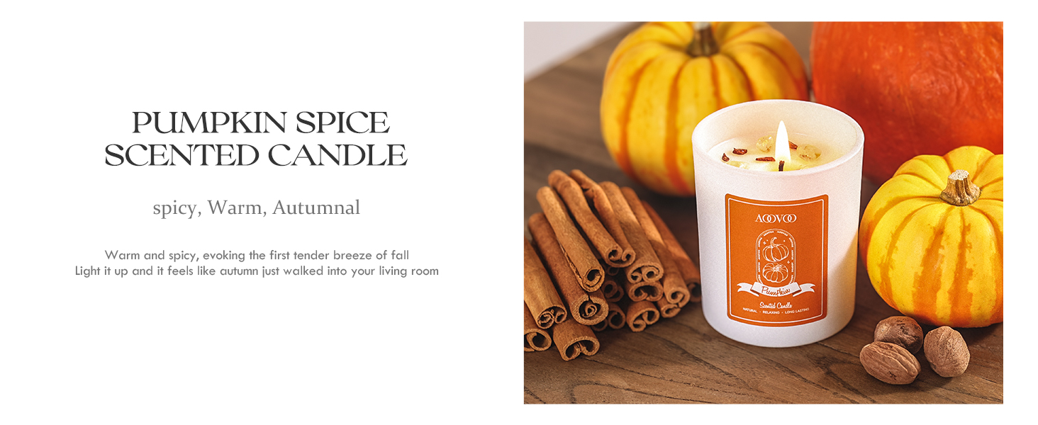 Fall candle