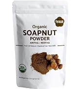 Organic Soapnut Powder, Aritha, Reetha, Natural Skin & Hair Cleanser, Shampoo & Conditioner, Rese...