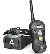 PATPET Dog Training Collar for Large Dogs - IPX7 Waterproof E Collar for Dogs Training with Beep,...
