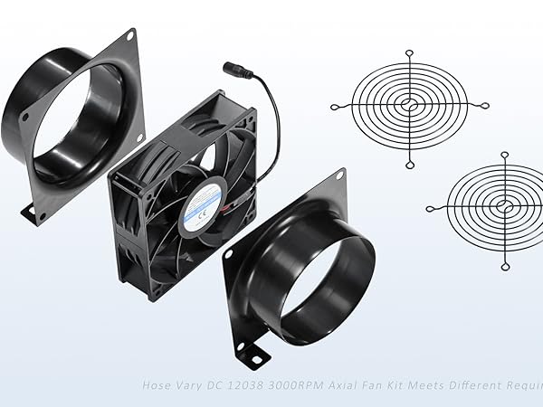 DC12038 Axial Fan Kit