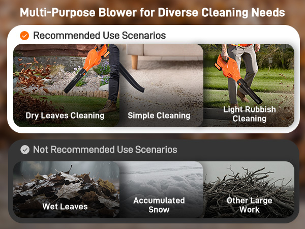Multi-Purpose Blower for Diverse Cleaning Needs