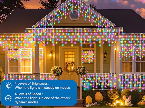 Outdoor Christmas lights
