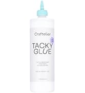 Craftelier - Tacky Glue | Extra Strong Multipurpose Liquid Glue for Scrapbooking and Other Craft ...