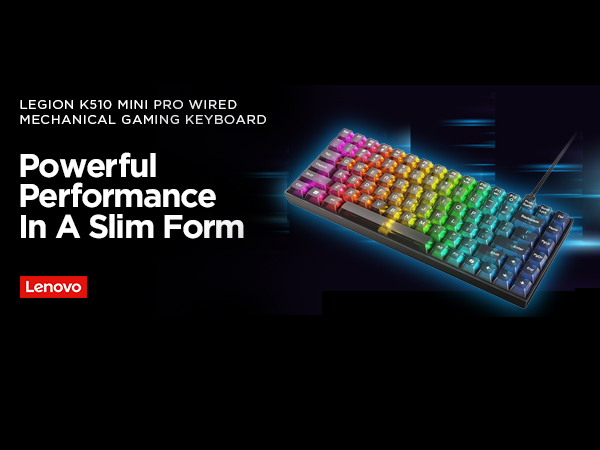 Lenovo Legion K510 Mini Pro Wired Mechanical Gaming Keyboard