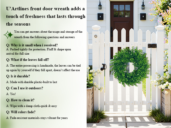 wreath for home decor