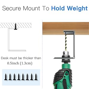 under desk mounts
