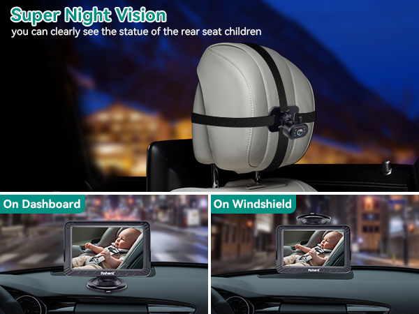 car mirror for baby rear facing