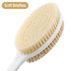 soft bristles