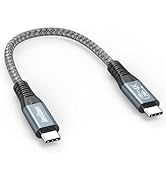 Short USB C Data Cable 6 inch with USBC 3.2 Gen 2 20Gbps High Speed Data Transfer & 240W PD Charg...