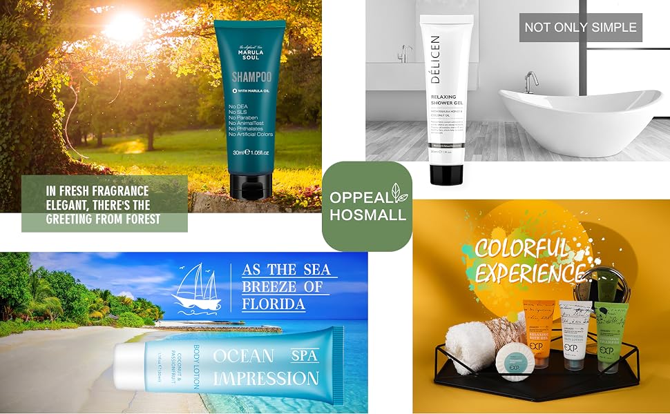 All kinds toiletries
