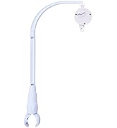 Accfore 23 inches Crib Mobile Arm Nursery Mobile Arm Baby Mobile Hanger,The Claw Part can be Adju...