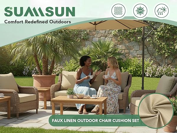 4 pack outdoor seat cushions