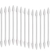 Precision Tip Cotton Swabs/Double Pointed Tips with Paper Stick, Cotton Buds for Personal Care an...