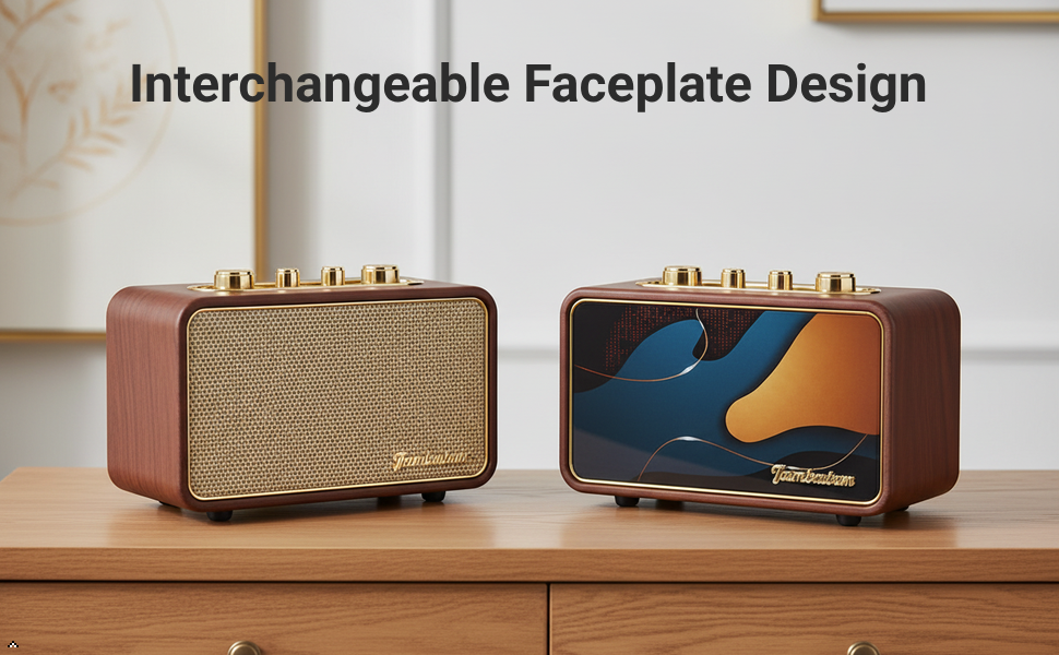 Retro Bluetooth Speaker Portable Bluetooth Speaker Small Wireless Bluetooth Speaker