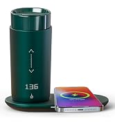 LEGARDLILIU Temperature Control Heated Coffee Mug Smart Self Heating Travel Mug 12 Oz App Control...