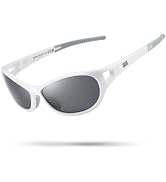ROCKBROS Polarized Sports Sunglasses Men Women Wraparound UV400 | 21g Ultra-Lightweight,TR90 Fram...