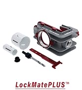 Milescraft 1338 Lock Mate PLUS – Self Clamping, Professional Door Lock Installation Kit, Door Loc...