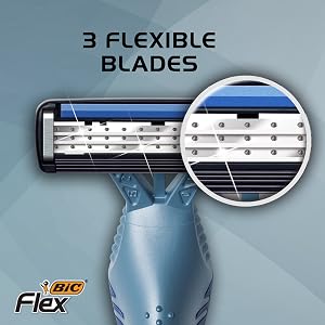 BIC Flex 3 Men's 3-Blade Disposable Razor Head