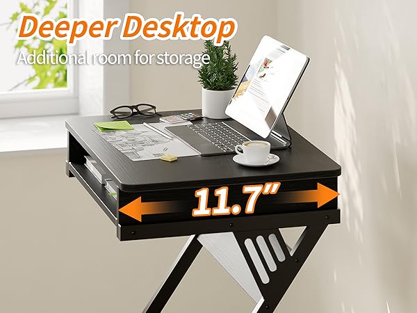 black computer desk 6
