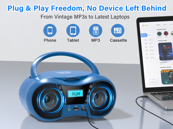 cd player boombox
