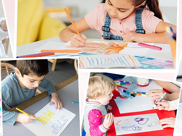 100PCS 5x7 Watercolor Paper Bulk, 140lb/300g Cold Press Thick Water Color Paper Pad for Child Adult
