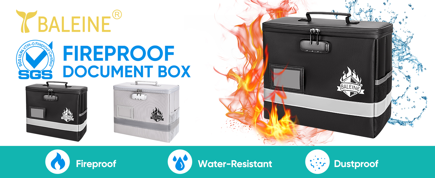 fireproof document box