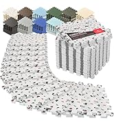 bemaxx Gym Mats Set - 18 pcs EVA Interlocking Foam Floor Tiles (12.6"x12.6"x0.4") 18sqft Protecti...