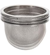 HOMSFOU 4pcs Teapot Strainer Mesh Tea Infuser Loose Leaf Strainer Loose Leaf Tea Infuser Mesh Fil...