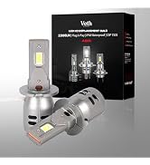 Veth Automotive H3 Replacement Light – 70W 6500K Cool White, 22000 Lumens, 1:1 Plug & Play, Long-...