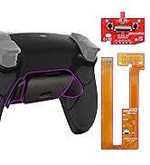 eXtremeRate Back Paddles RISE Remap Kit for PS5 Controller Redesigned Back Shell and Back Buttons