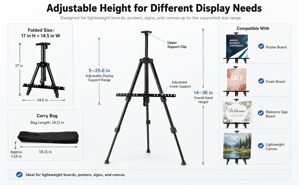 Easel for Display