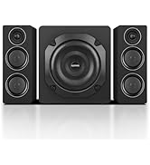 ZQMMSPK Computer Speakers with Subwoofer, 2.1 Gaming Speaker System for Desktop PC, 160W RMS, 8" ...
