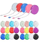 4 Pack Soft Retractable Measuring Tape,60-Inch 1.5 Meter Push Button Sewing Measurement Tape,Dual...
