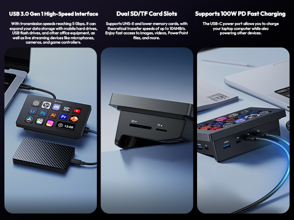 ulanzi d200h ulanzi d200h stream controller ulanzi d200h deck dock ulanzi upgrade d200h