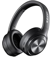 Hybrid Active Noise Cancelling Headphones, Wireless Bluetooth Headphones with Hi-Res Audio, 70H B...