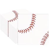 40PCS Baseball Paper Napkins 13 x 13 Inches Luncheon Napkins Cocktail Napkins Disposable Sports T...