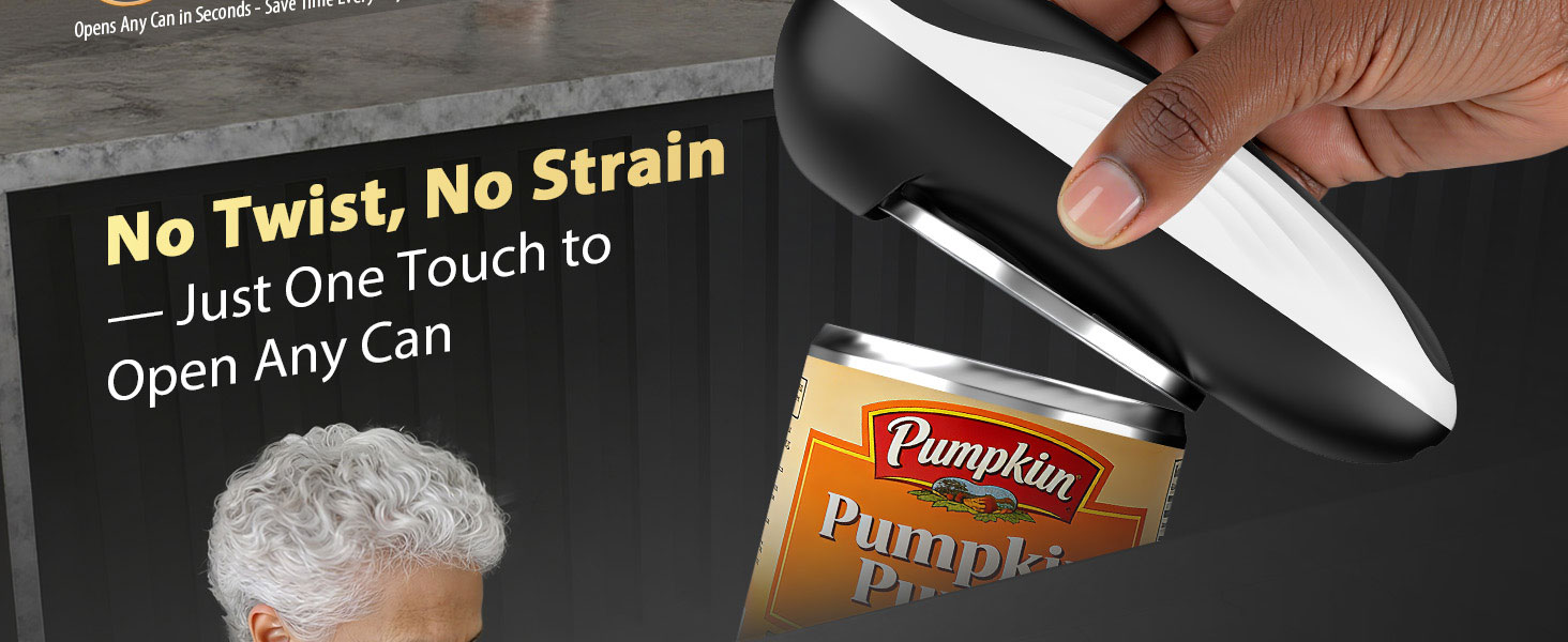 hands free can opener auto stop can opener smooth edge can opener