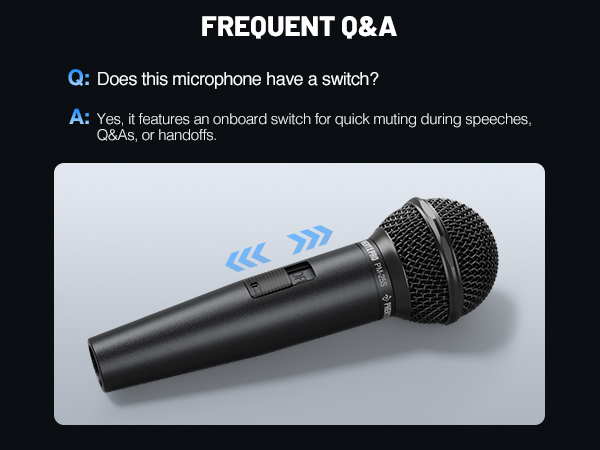 Phenyx Pro Dynamic Vocal Microphone PM-25S