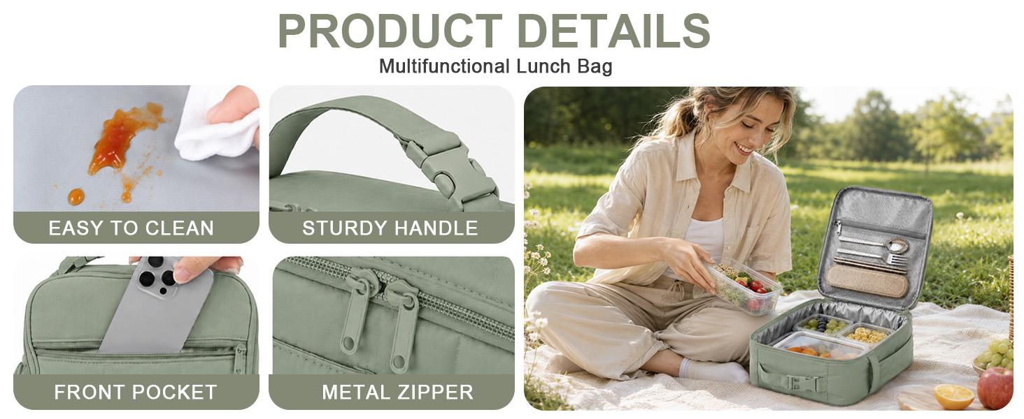 insulated lunch bag
