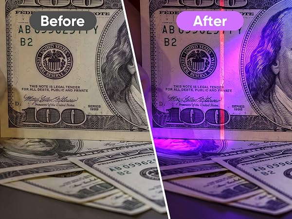 blacklight flashlight