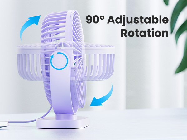 desk fan quiet