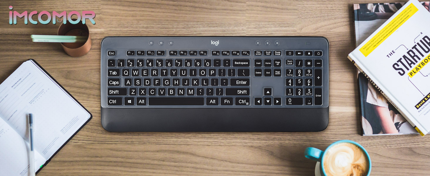 Keyboard Cover for Logitech MK545 MK540 Keyboard Skin Protector