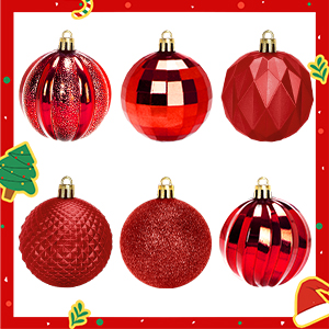 JULMELON Christmas Balls Ornaments