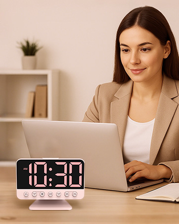 digital alarm clocks for office