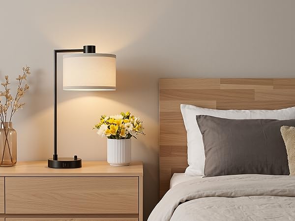 bedside lamps set of 2