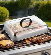 Onader 13 x 9 Inch Melting Dome Griddle Lid Set