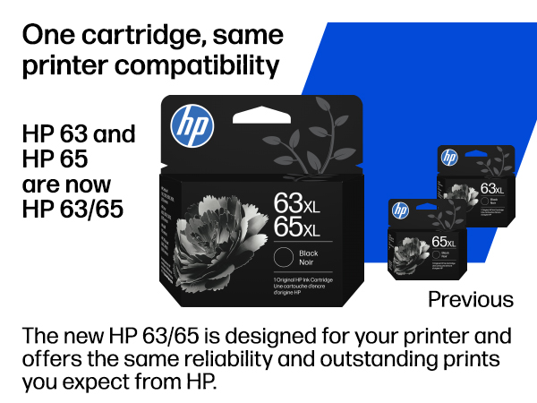 original hp 63XL 65XL black high yield ink cartridge