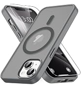 Vansdon for iPhone 13 Case & iPhone 14 Case, Compatible with MagSafe, Magnetic Translucent Matte ...