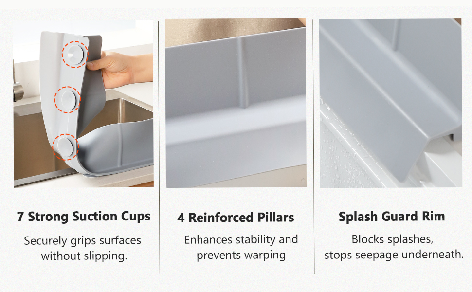 kitchen sink splash guard