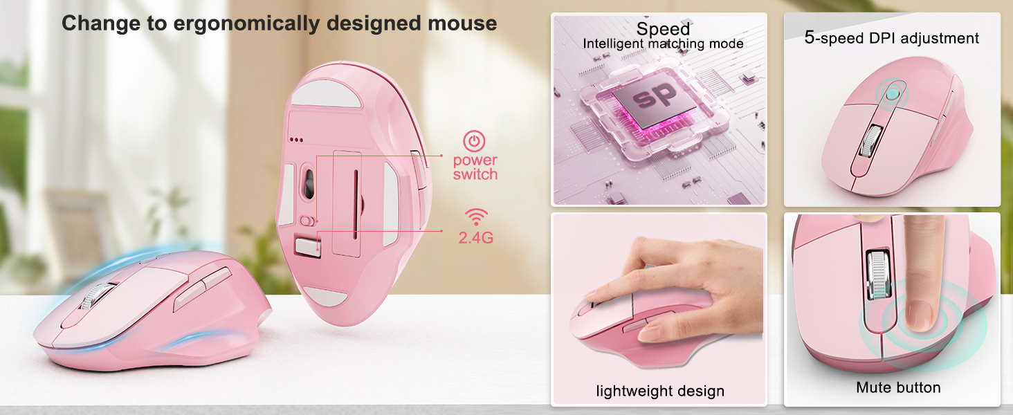 Ergonomic Wireless Keyboard